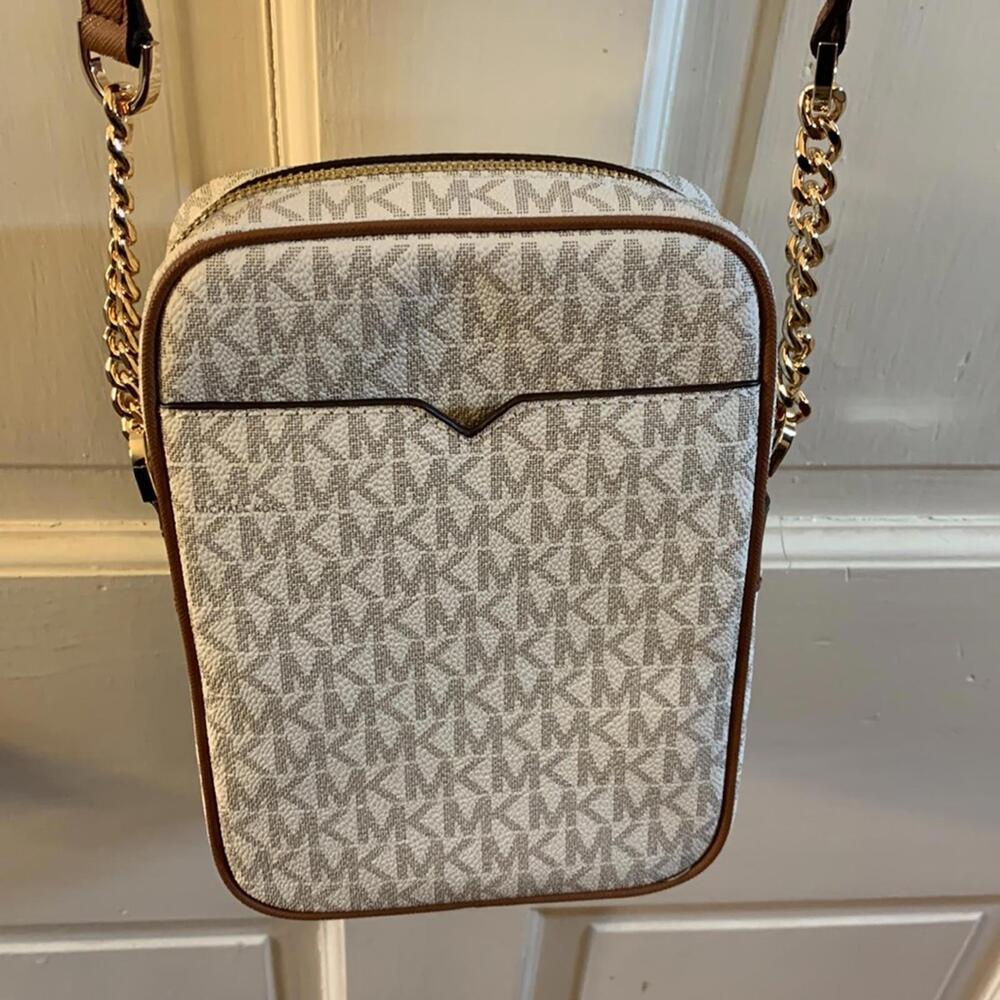 MK Michael Kors Jet Set crossbody purse handbag NWT. - Picture 10 of 11